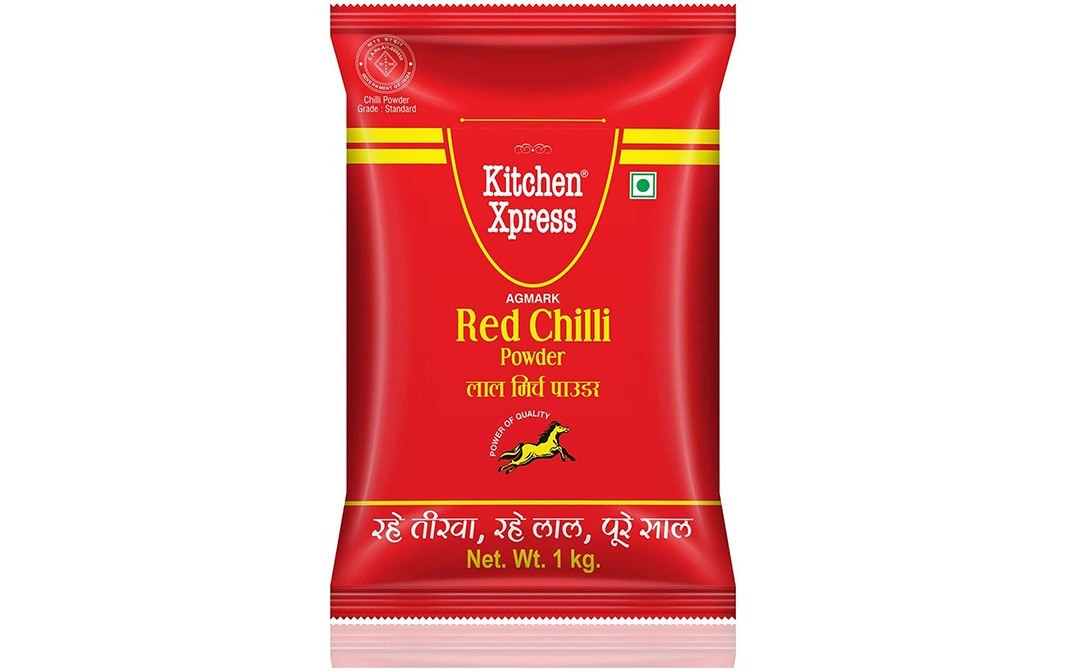 Kitchen Xpress Red Chilli Powder    Pack  1 kilogram